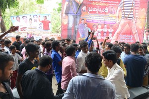 Brahmotsavam Hungama at RTC X Roads